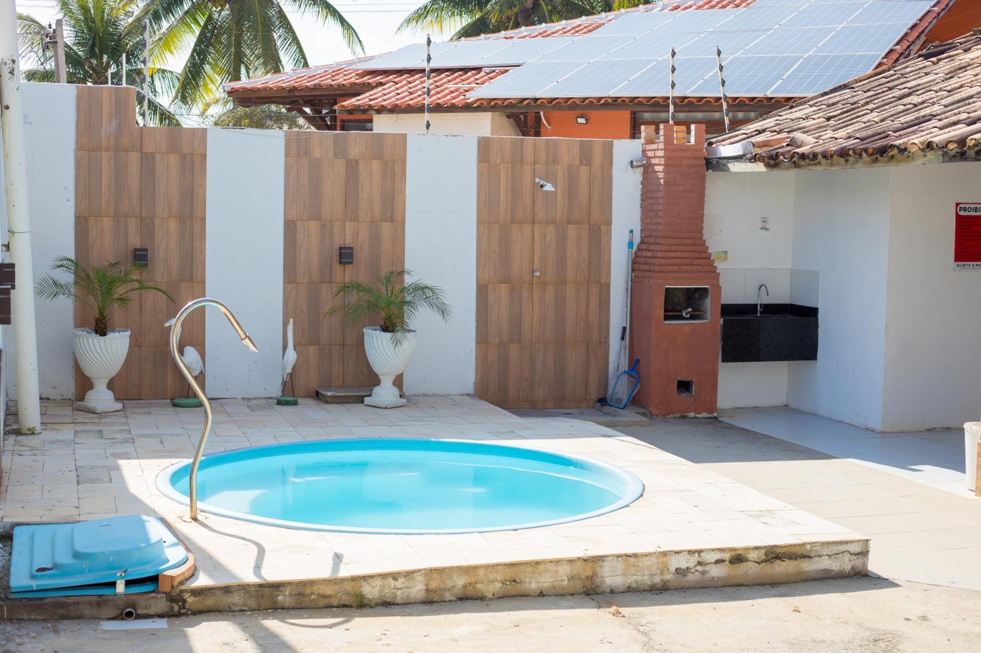CASAS DE VERANEIO - Duplex Pé na Areia - Barra de São Miguel Exterior foto