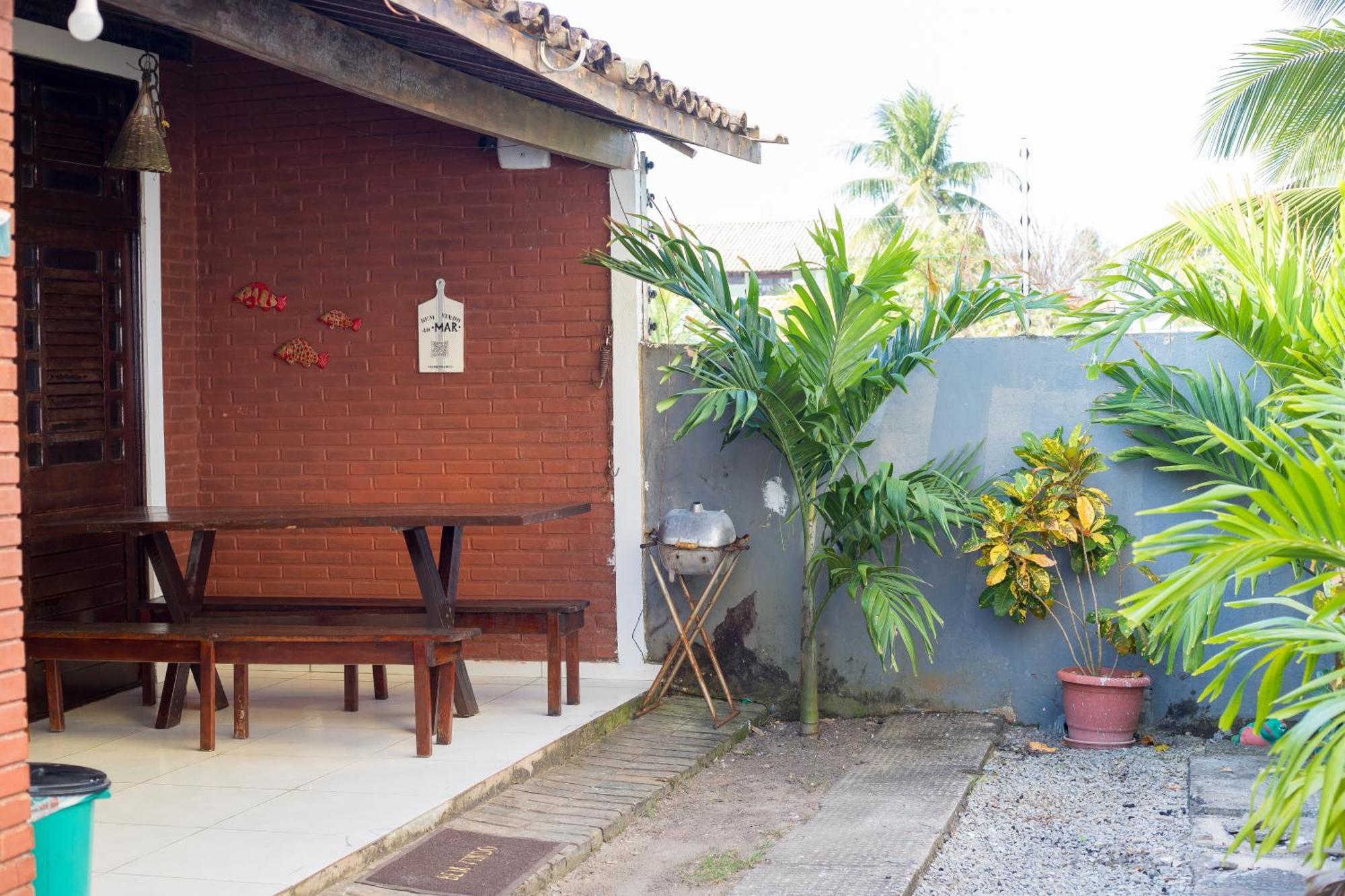 CASAS DE VERANEIO - Duplex Pé na Areia - Barra de São Miguel Exterior foto